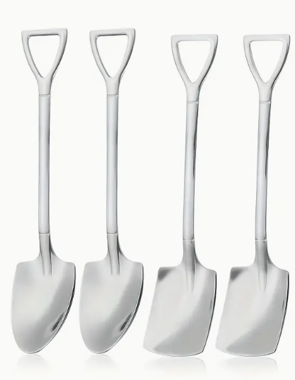 Silver Shovel/Spoon/Fork