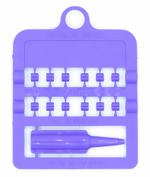 Budgie Plastic Split Rings