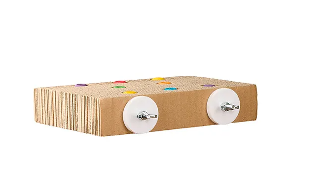 Cardboard Treat n' Seek