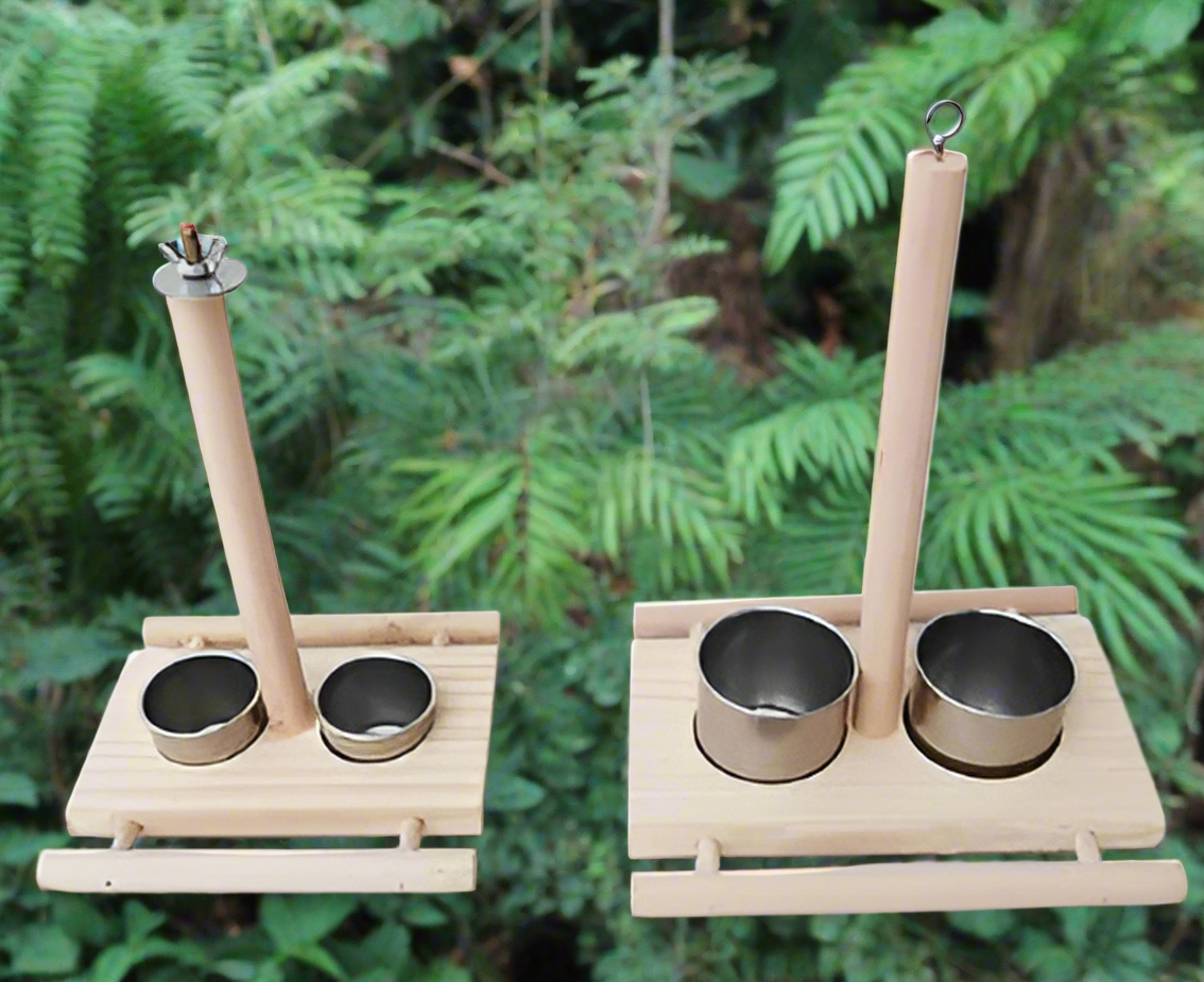 Hanging Bird Feeder With Platform