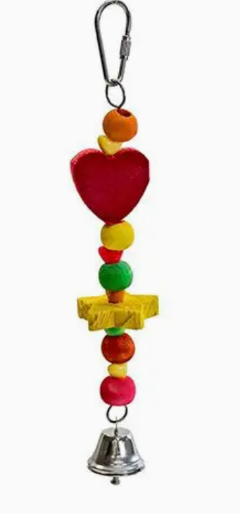Balls and Hearts Bird Toy – Featherland