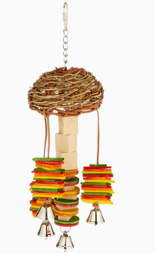 Basket Twister Bird Toy – Featherland