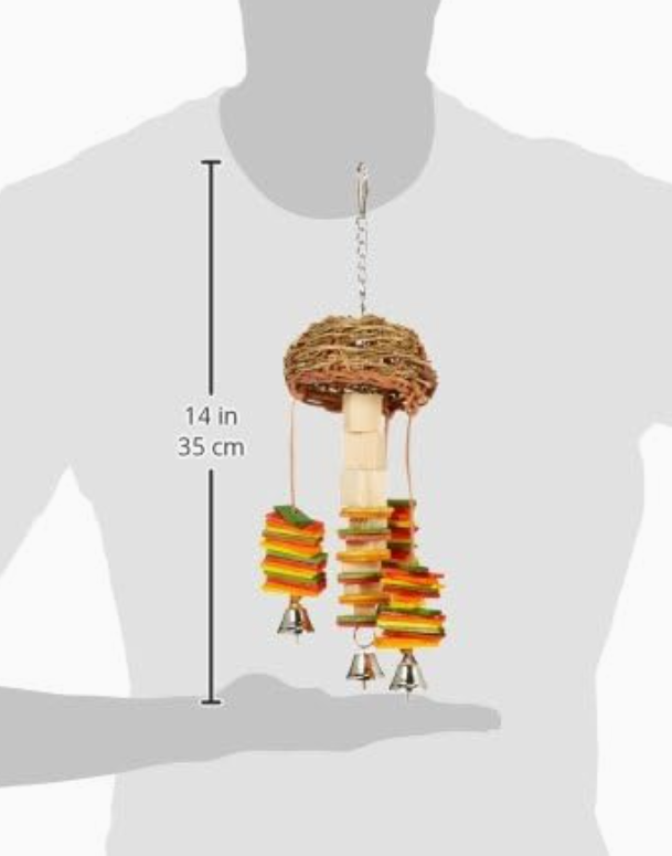 Basket Twister Bird Toy – Featherland