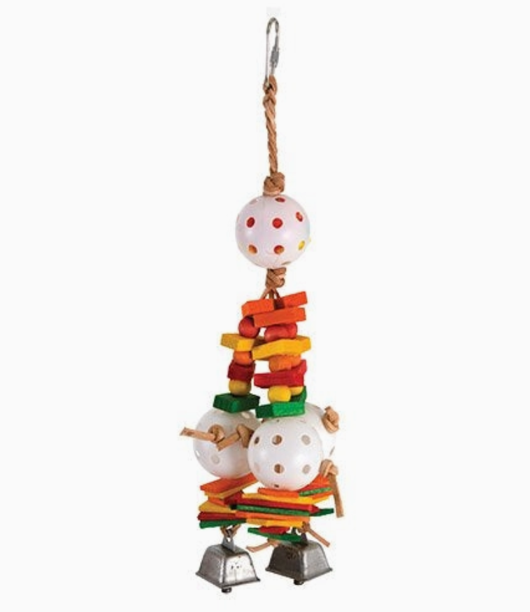 Small Batter Up Bird Toy – Featherland
