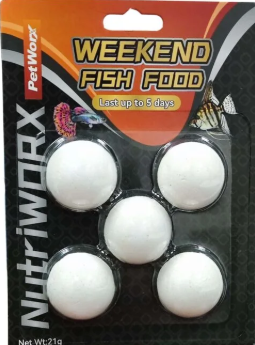 PWAC57 Nutriworx Weekend Fish Food
