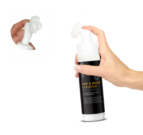 Rinse-Free Portable Paw & Coat Cleaner (Aloe, Lemongrass & Lavender)