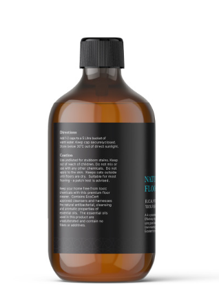 Natural Anti Bacterial Floor Cleaner 4 x Concentrate: Lemongrass and Eucalyptus