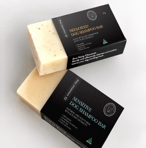 Solid Dog Shampoo Bar (Sensitive): Oatmeal, Lavender & Geranium