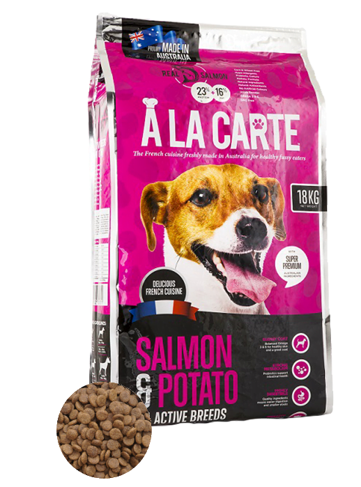 A La Carte Salmon & Potato Low Grain 3 kg & 18kg