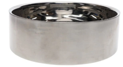ZEEZ Signature Collection Stainless Steel Classic Pet Bowl