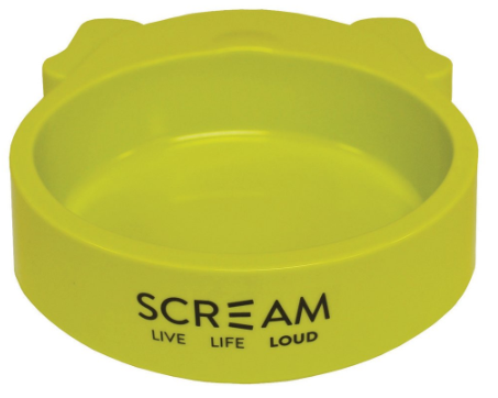 Scream Dog Face Bowl