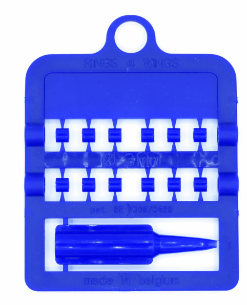 Canary Plastic Split Rings