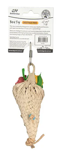 Bird Toy - Destructive - A Bouquet Of Roses