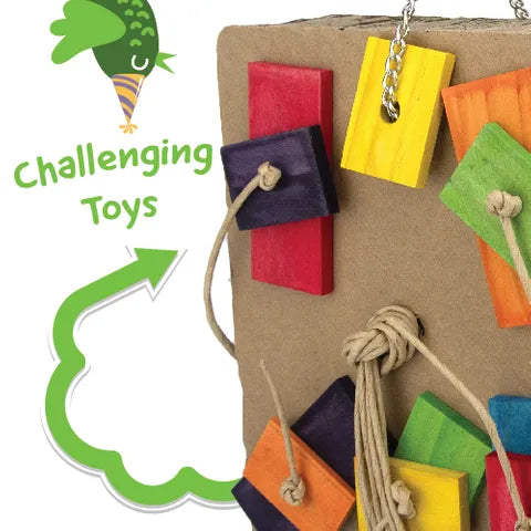 Destructive - Bird Toy - Shredz Party Box