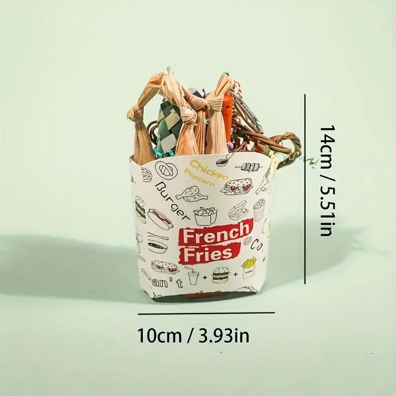 French Fries - Bird Toy