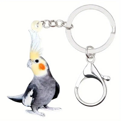 Various Acrylic Bird Key Chains