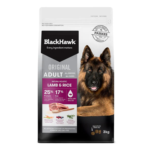 Black Hawk Dry Dog Food Adult Lamb & Rice