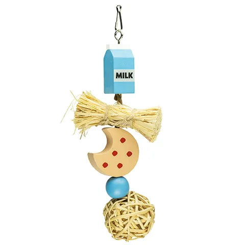 Bird/ small animal toy- Milk N cookies