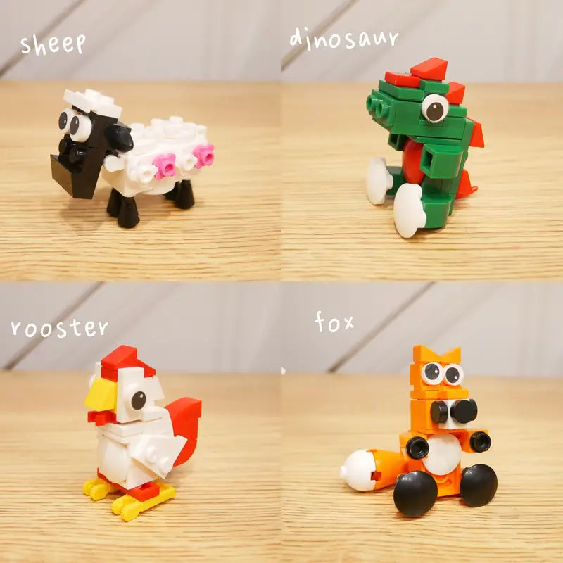 Mini Blocks Animal Family