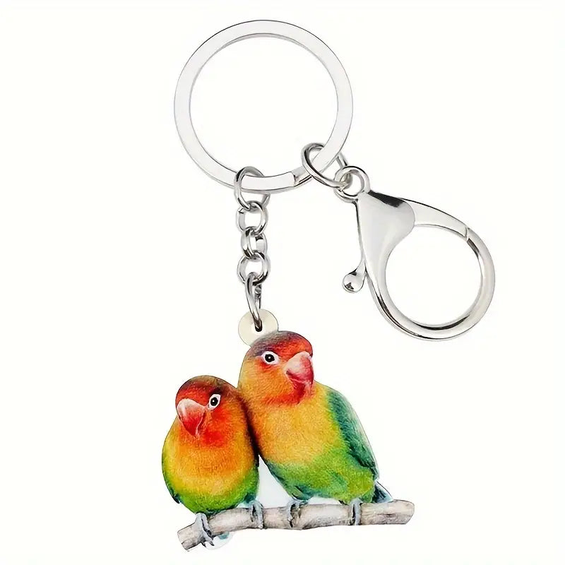 Various Acrylic Bird Key Chains