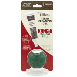 Enticers Kong Dental Ball & Gel