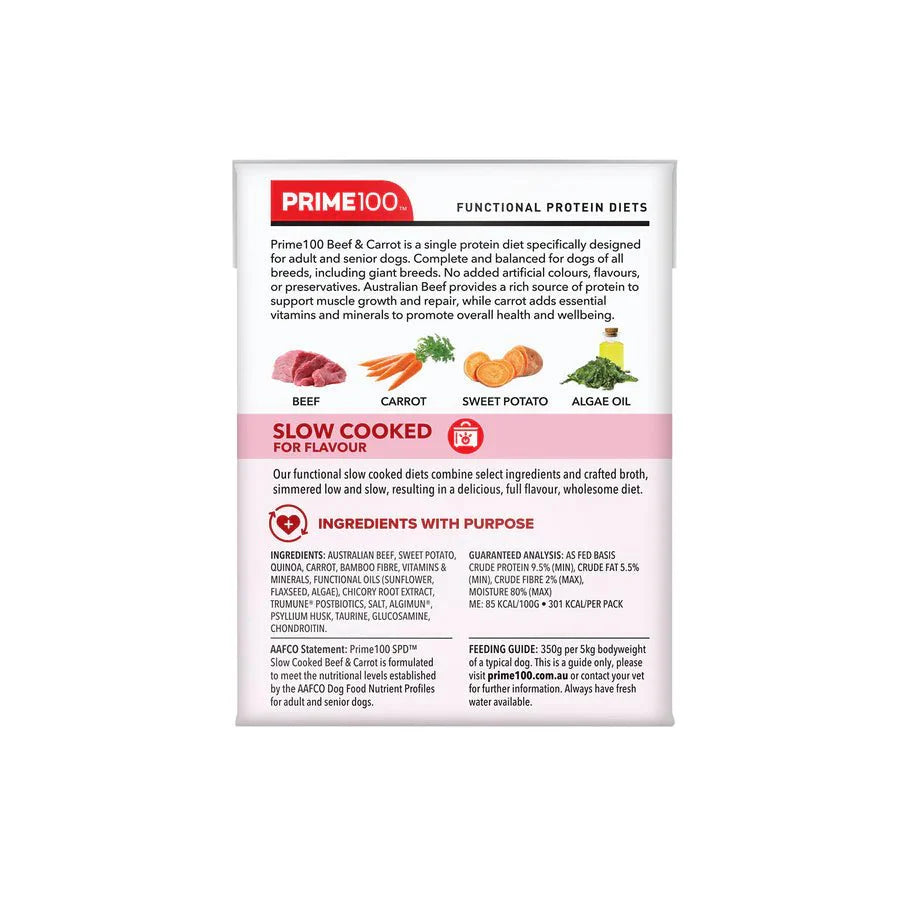 Prime100 SPD Slow Cooked Beef and Carrot