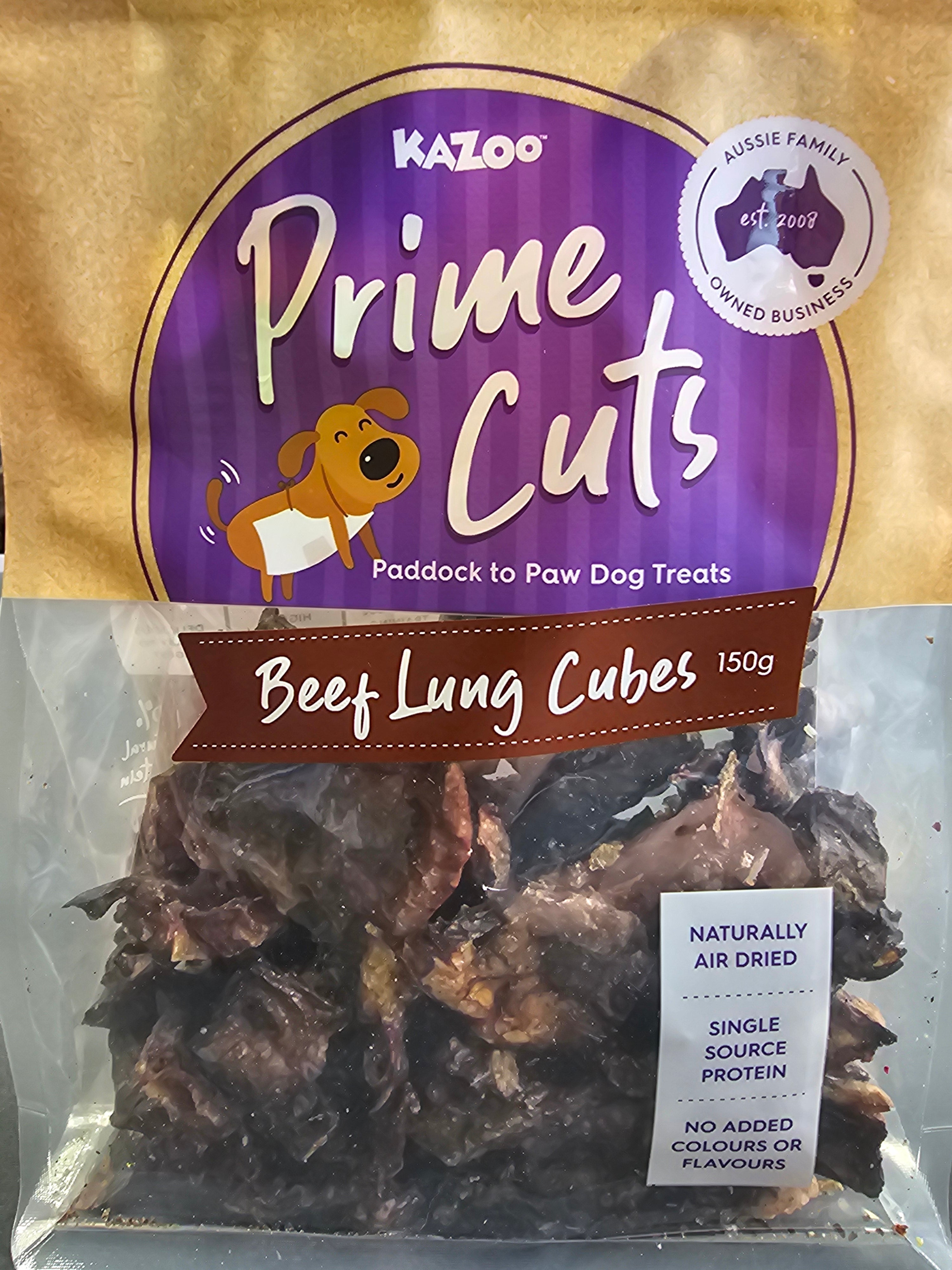 Kazoo Prime Cuts-Beef Lung Cubes