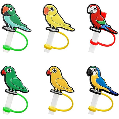 Various Bird Straw Toppers