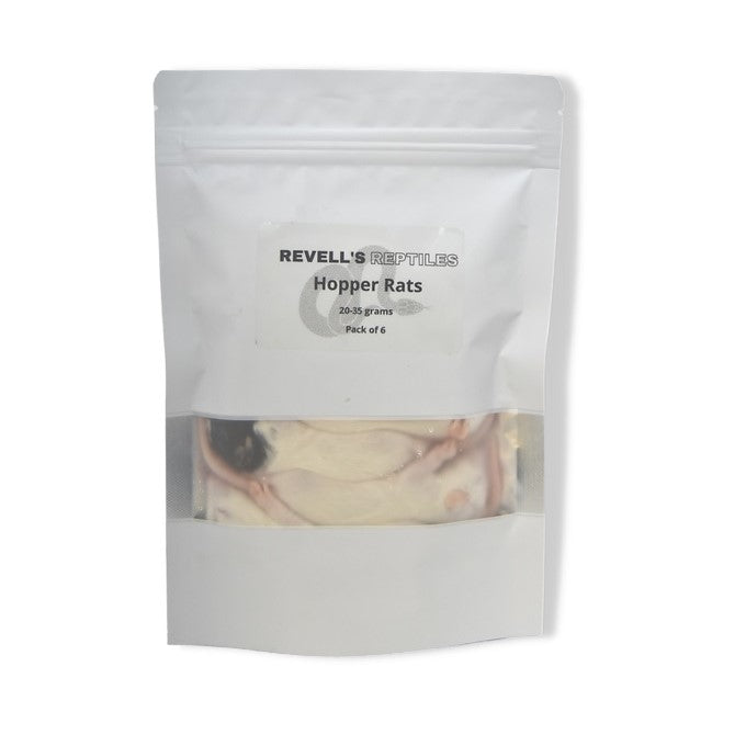 Hopper Rats (20-35 gms) 6 pk Pick up only.