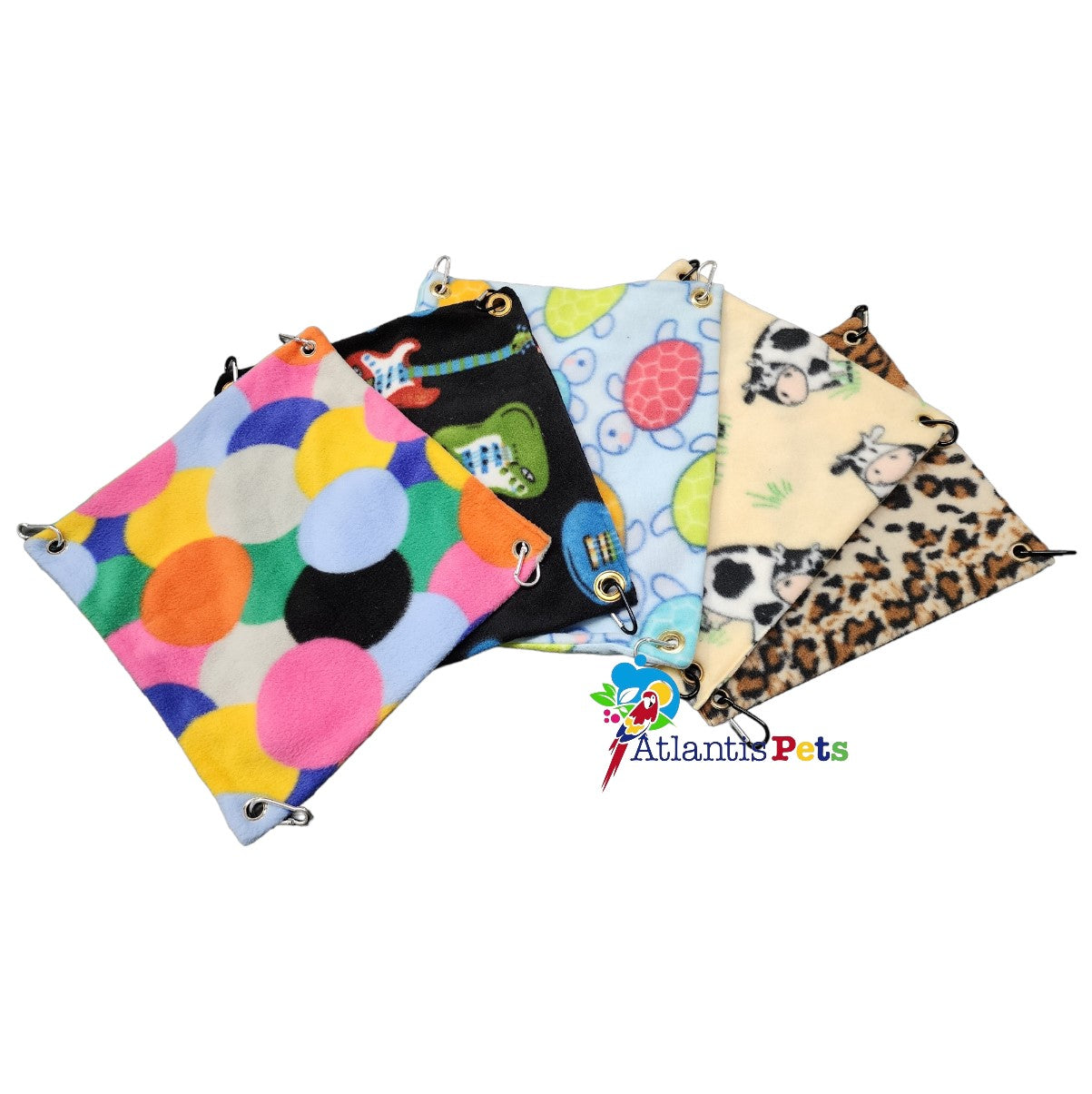 Illustration of Soft Dog Bed Hammock With Storage Pockets