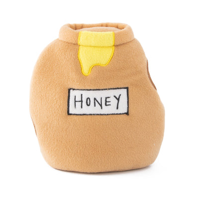 Burrow Interactive Squeaker Dog Toy - Honey Pot