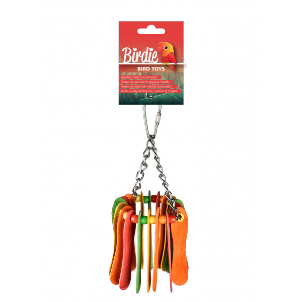 Rainbow Popsicle Hanging Toy 17 x 8cm