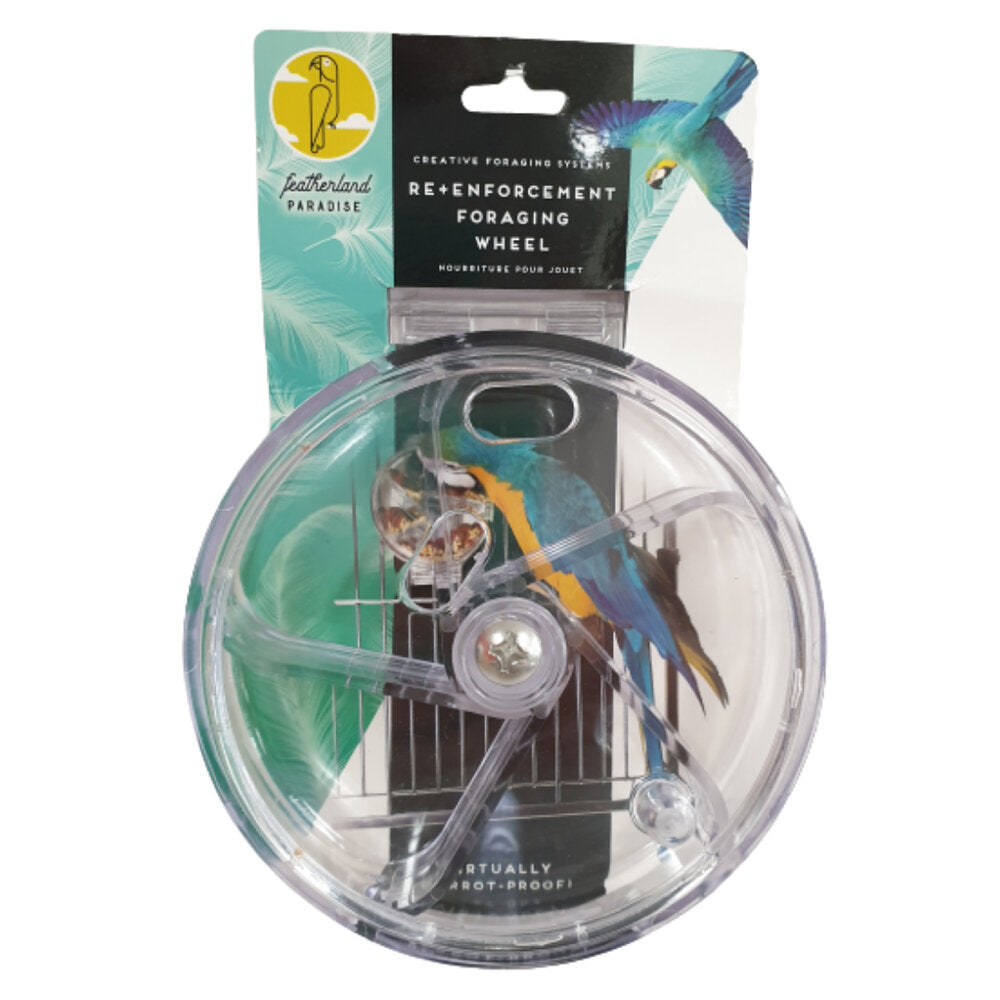 Featherland Paradise Foraging Wheel Bird Toy