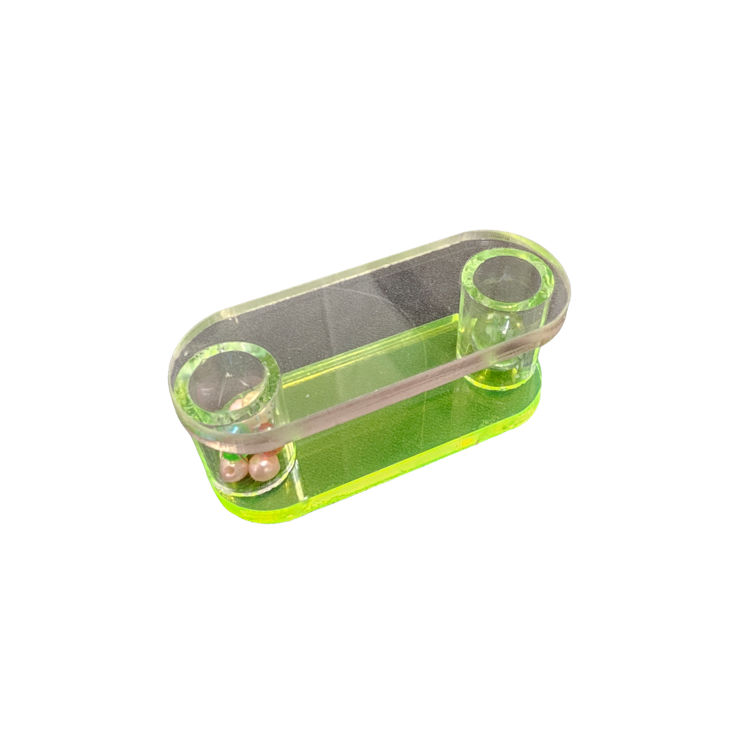 Acrylic Oval Foot Toy