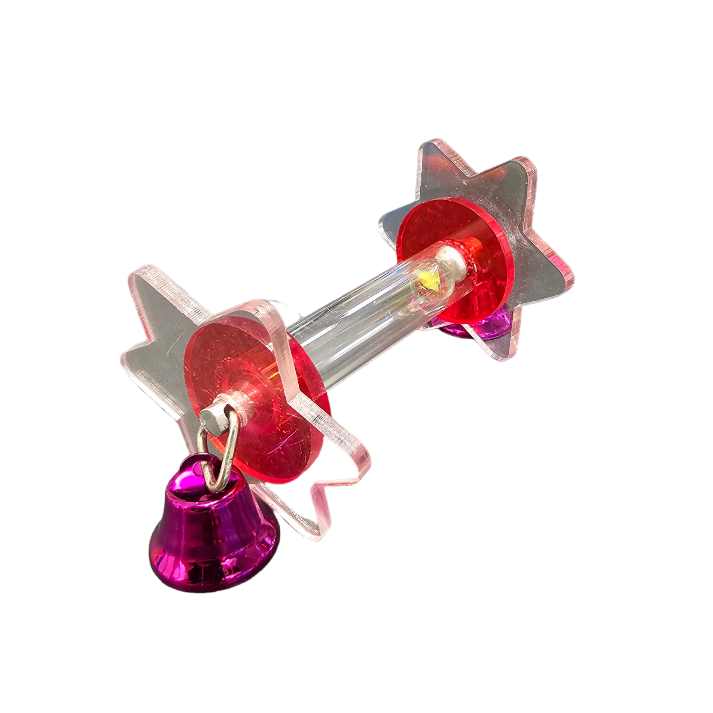 Star Dumbbell Acrylic Toy