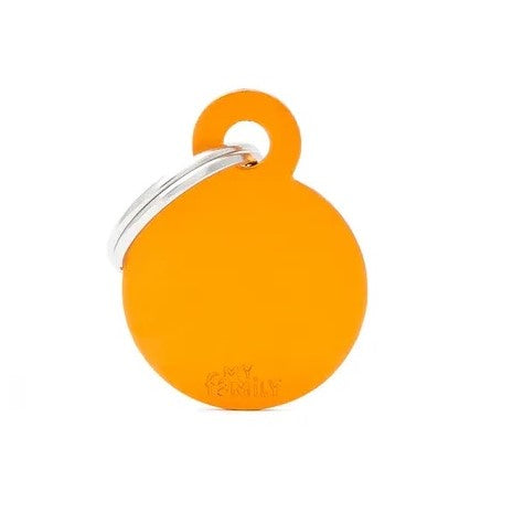 ID Tag Basic Circle Collection Aluminium