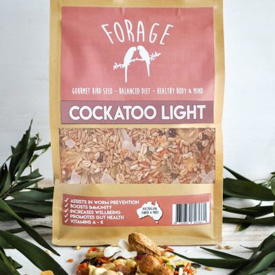 Forage Gourmet Bird Seeds – Cockatoo, Galah & Corella Light