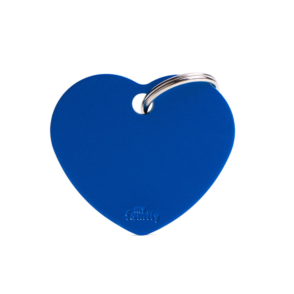 ID Tag Basic Heart collection Aluminum