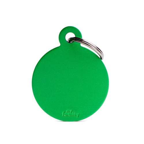 ID Tag Basic Circle collection Aluminum