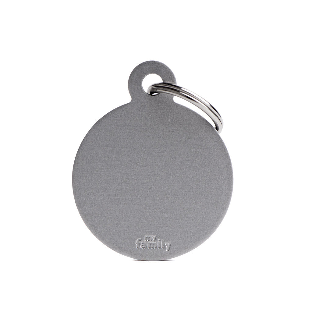 ID Tag Basic Circle Collection Aluminium