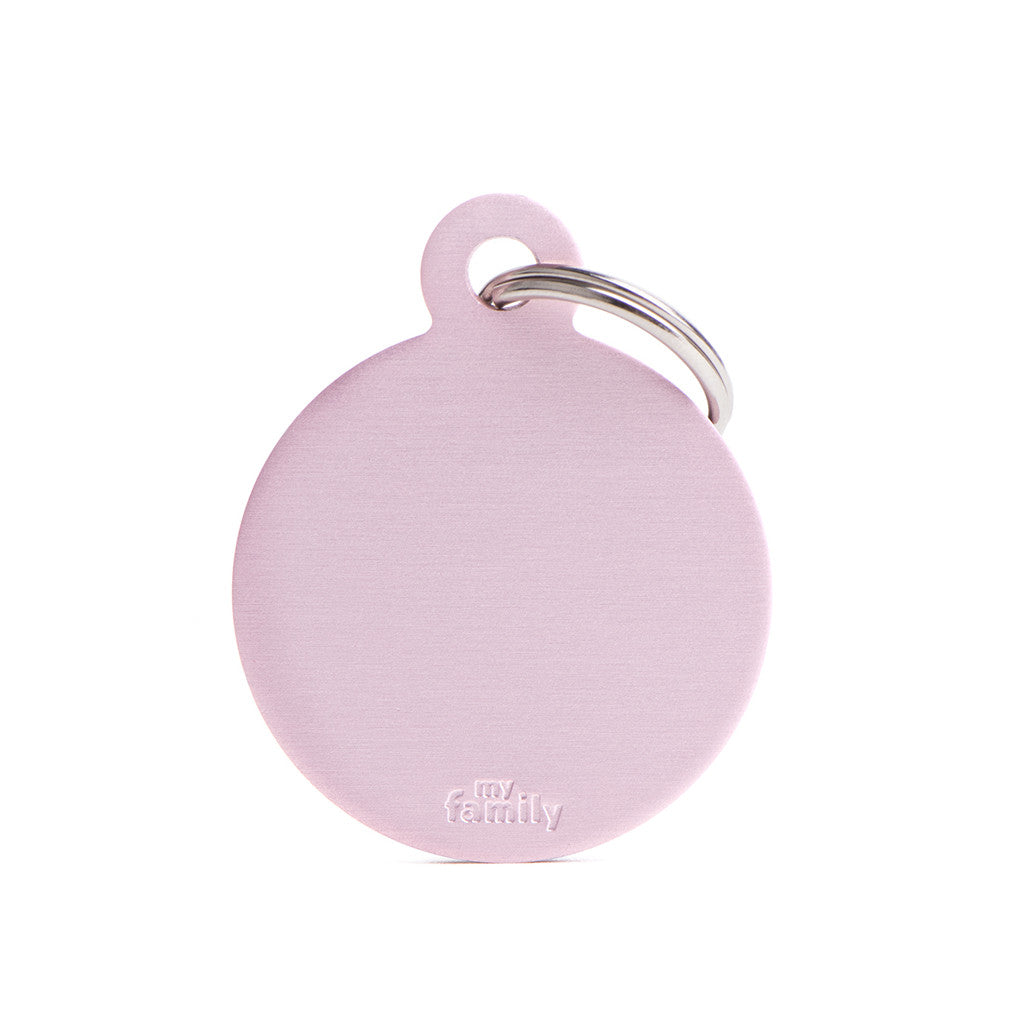 ID Tag Basic Circle collection Aluminum