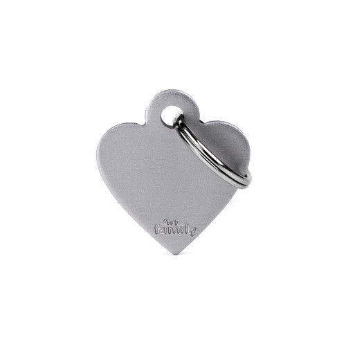 ID Tag Basic Heart collection Aluminum