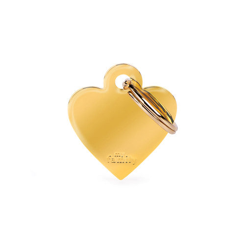 ID Tag Basic Heart collection Aluminum