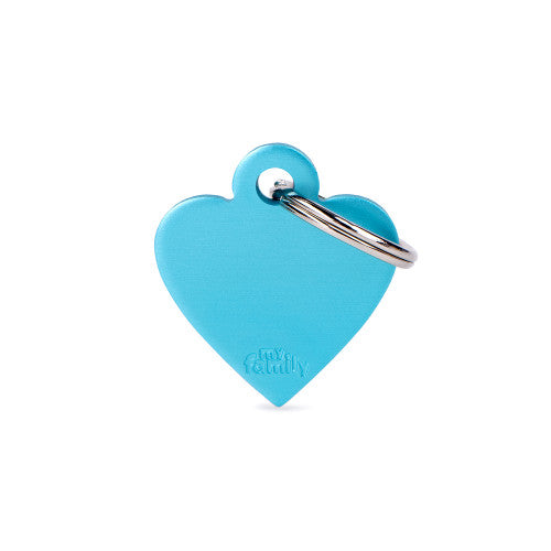 ID Tag Basic Heart collection Aluminum