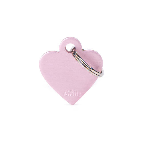 ID Tag Basic Heart collection Aluminum