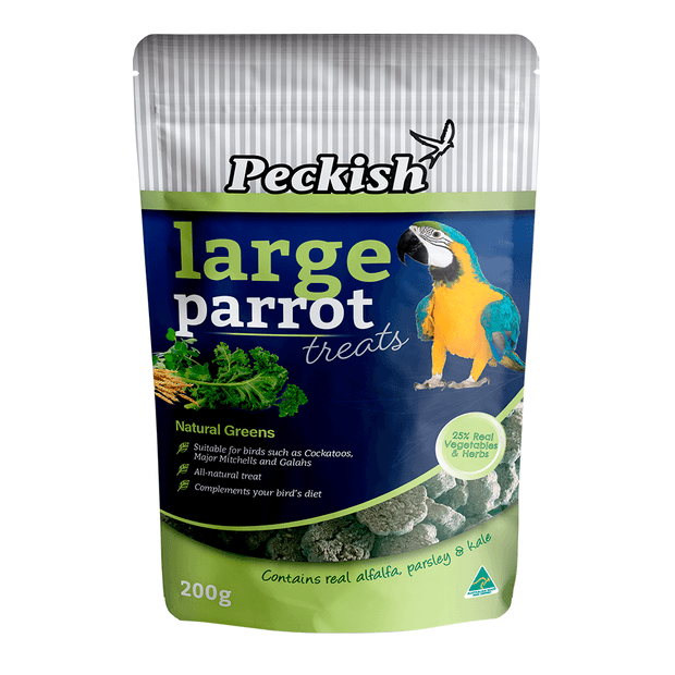 Large Parrot Treats Natural Greens