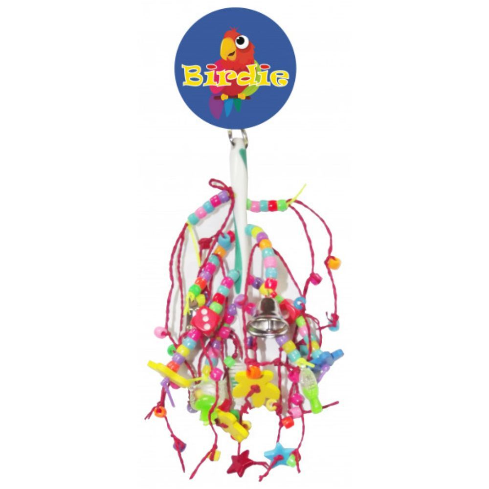 Toothbrush Multi Bead Bird Toy