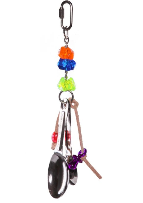 Hanging Spoons with beads