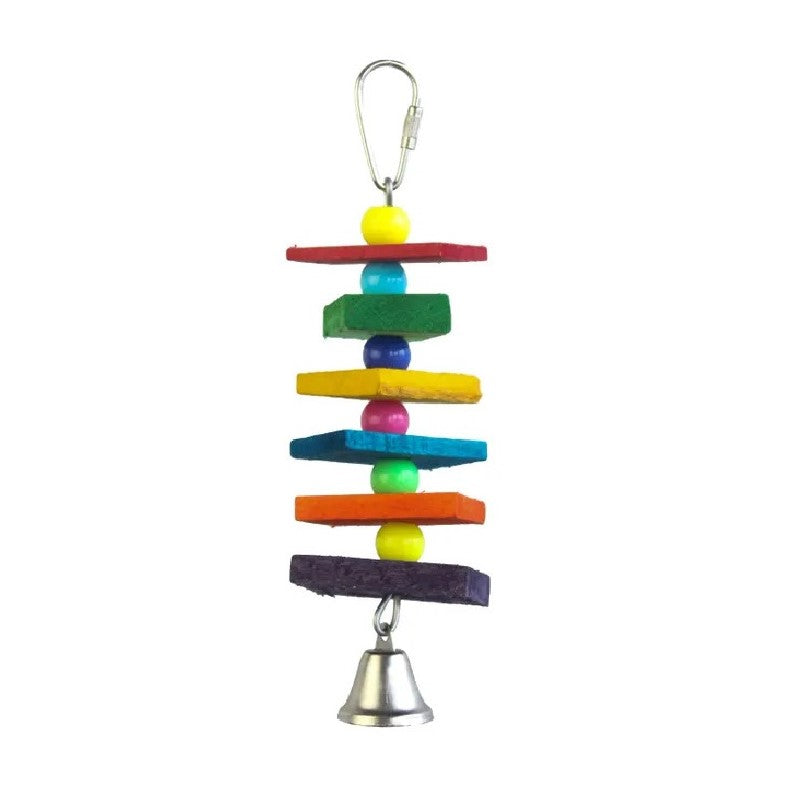 Wood Beads & Bell Toy